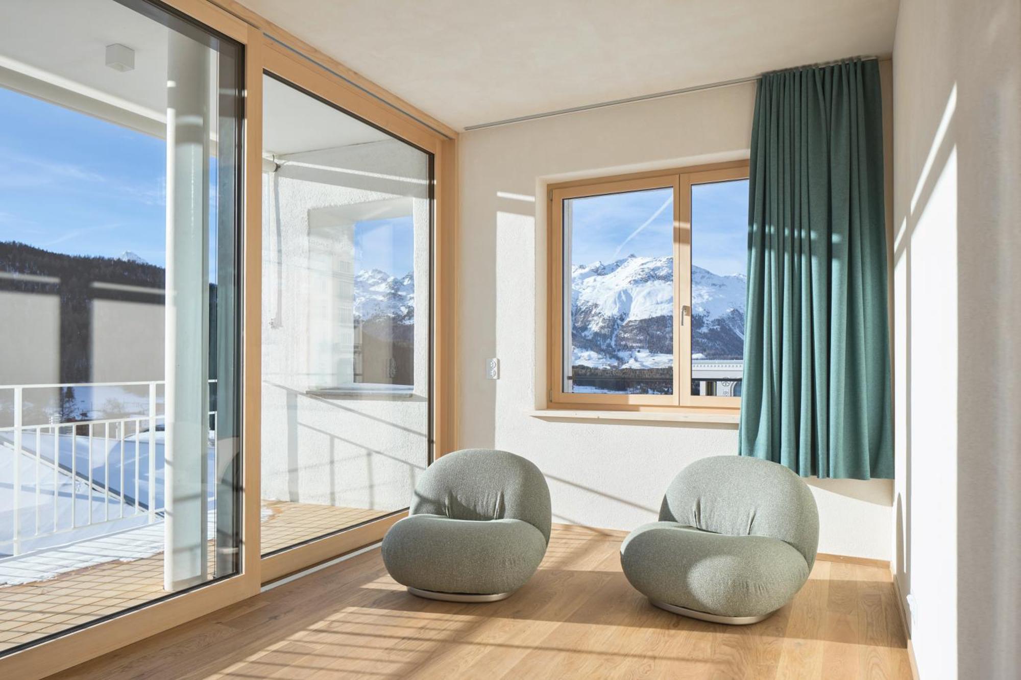 Hotel Maistra 160 Pontresina Extérieur photo